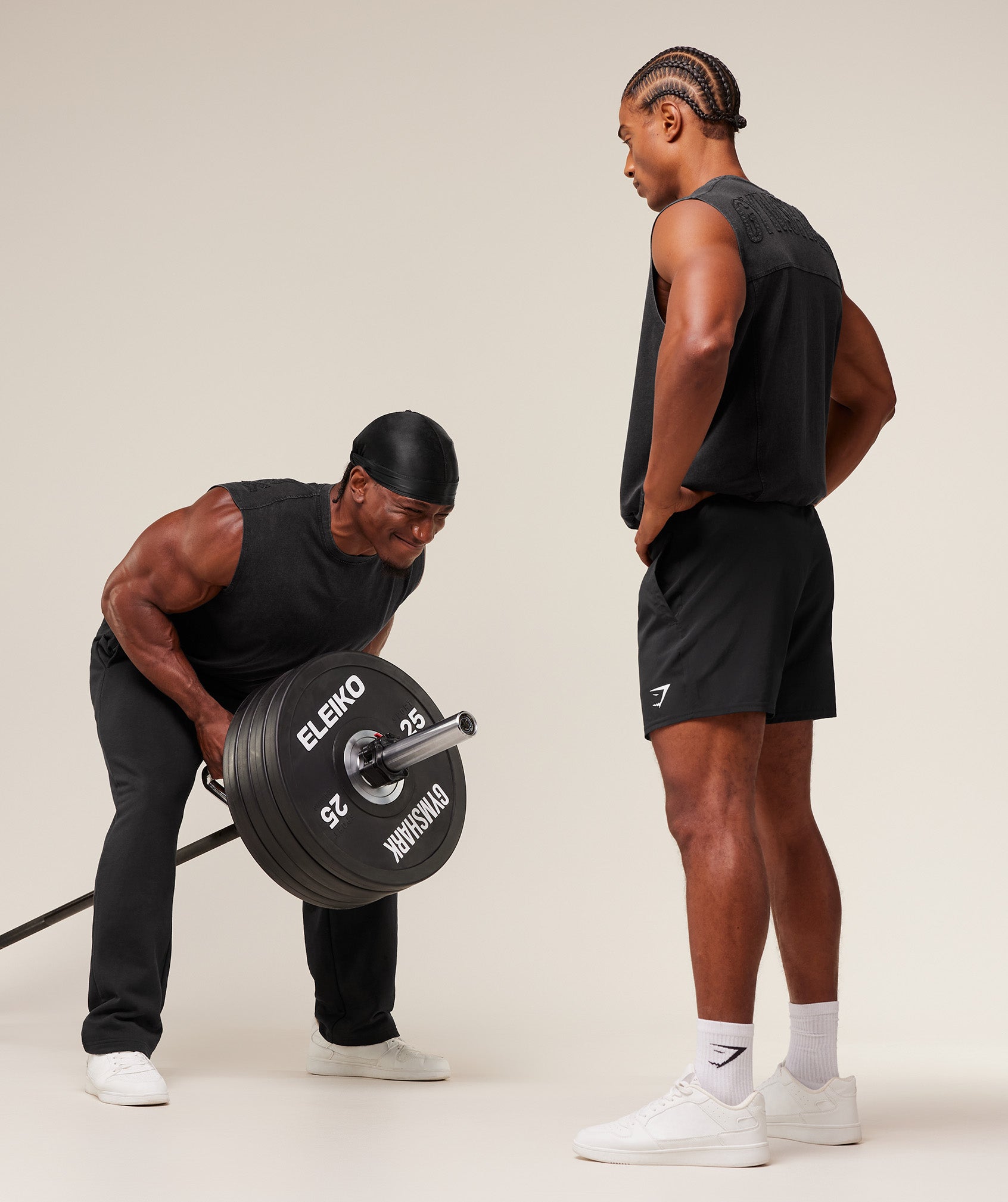 Gymshark Power Washed Tank Gs Black