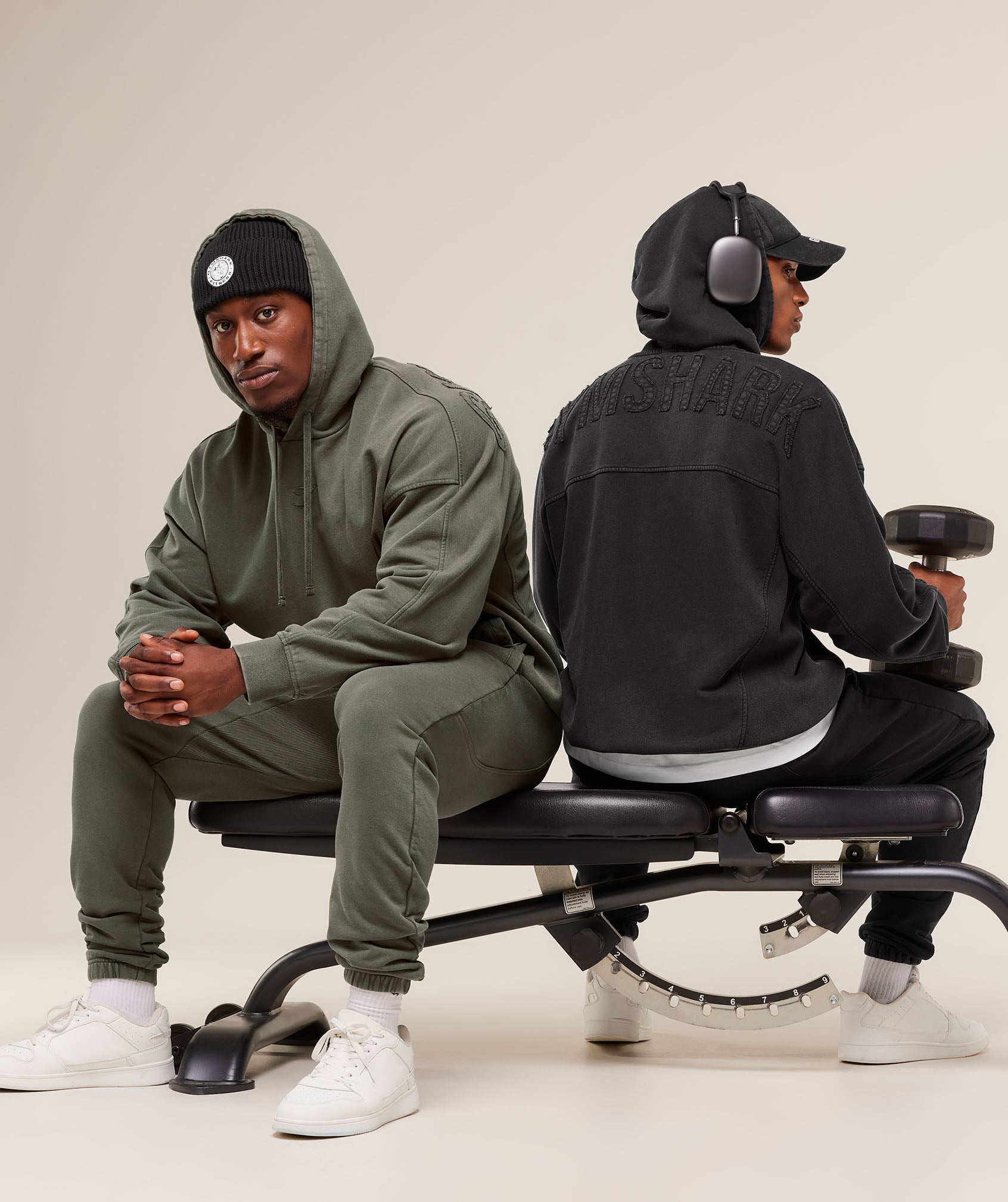 Gymshark Power Washed Hoodie Gs Black