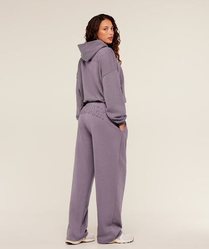 Women's Gymshark Power Washed Oversized Hoodie Dusk Purple