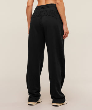 Women's Gymshark Power Washed Joggers Black