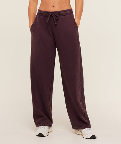 Women's Gymshark Power Washed Joggers Cherry Purple