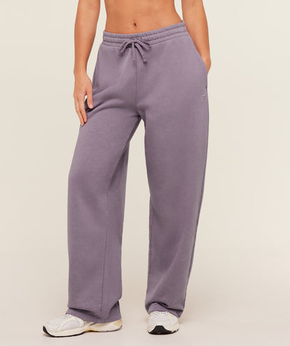 Women's Gymshark Power Washed Joggers Dusk Purple
