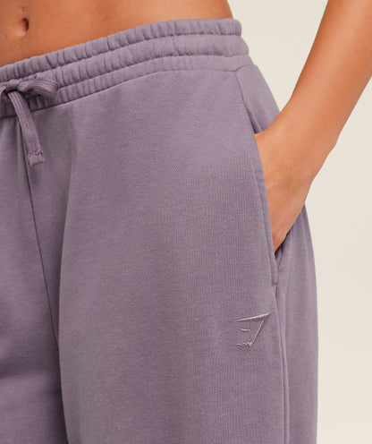 Women's Gymshark Power Washed Joggers Dusk Purple