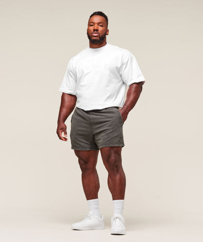 Gymshark Heritage 5" Shorts Onyx Grey