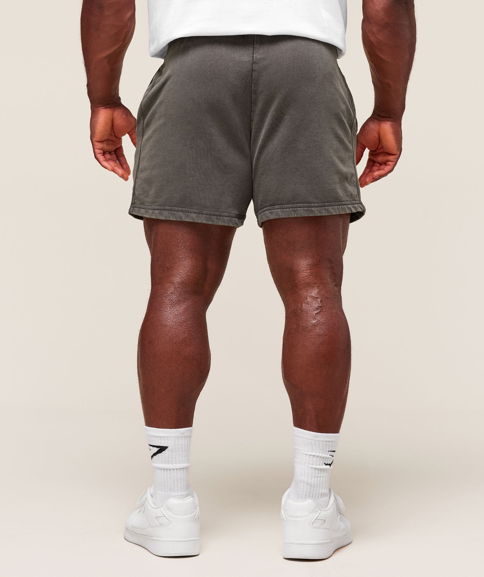 Gymshark Heritage 5" Shorts Onyx Grey