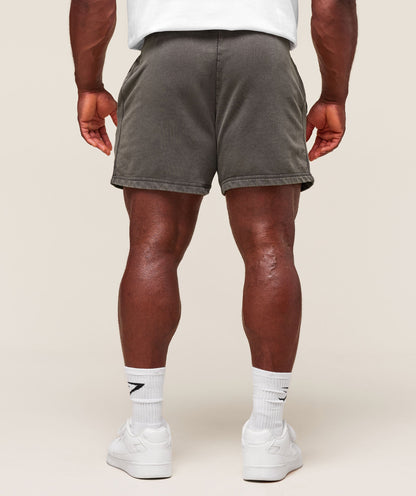 Gymshark Heritage 5" Shorts Onyx Grey