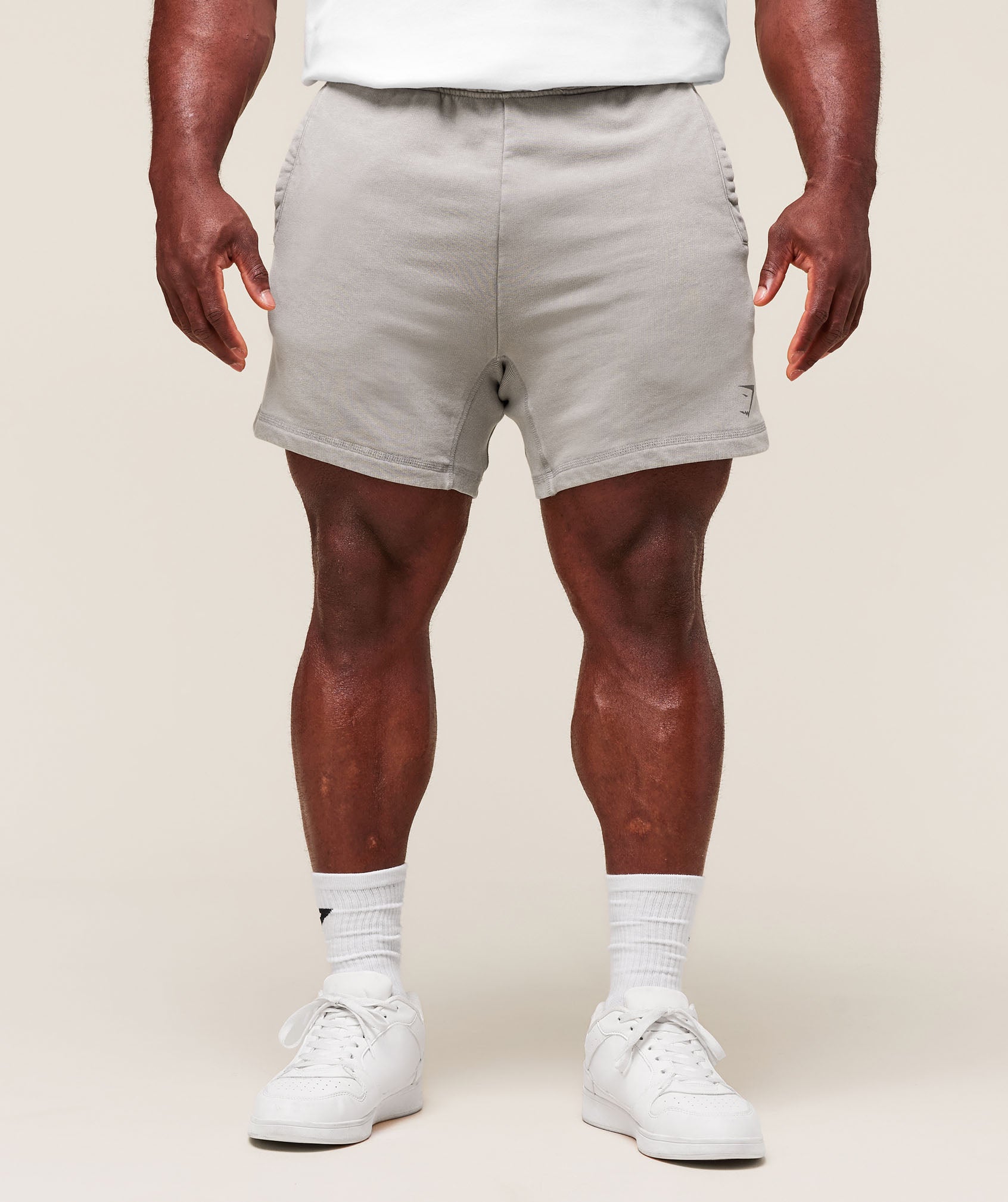 Gymshark Heritage 5" Shorts Smokey Grey