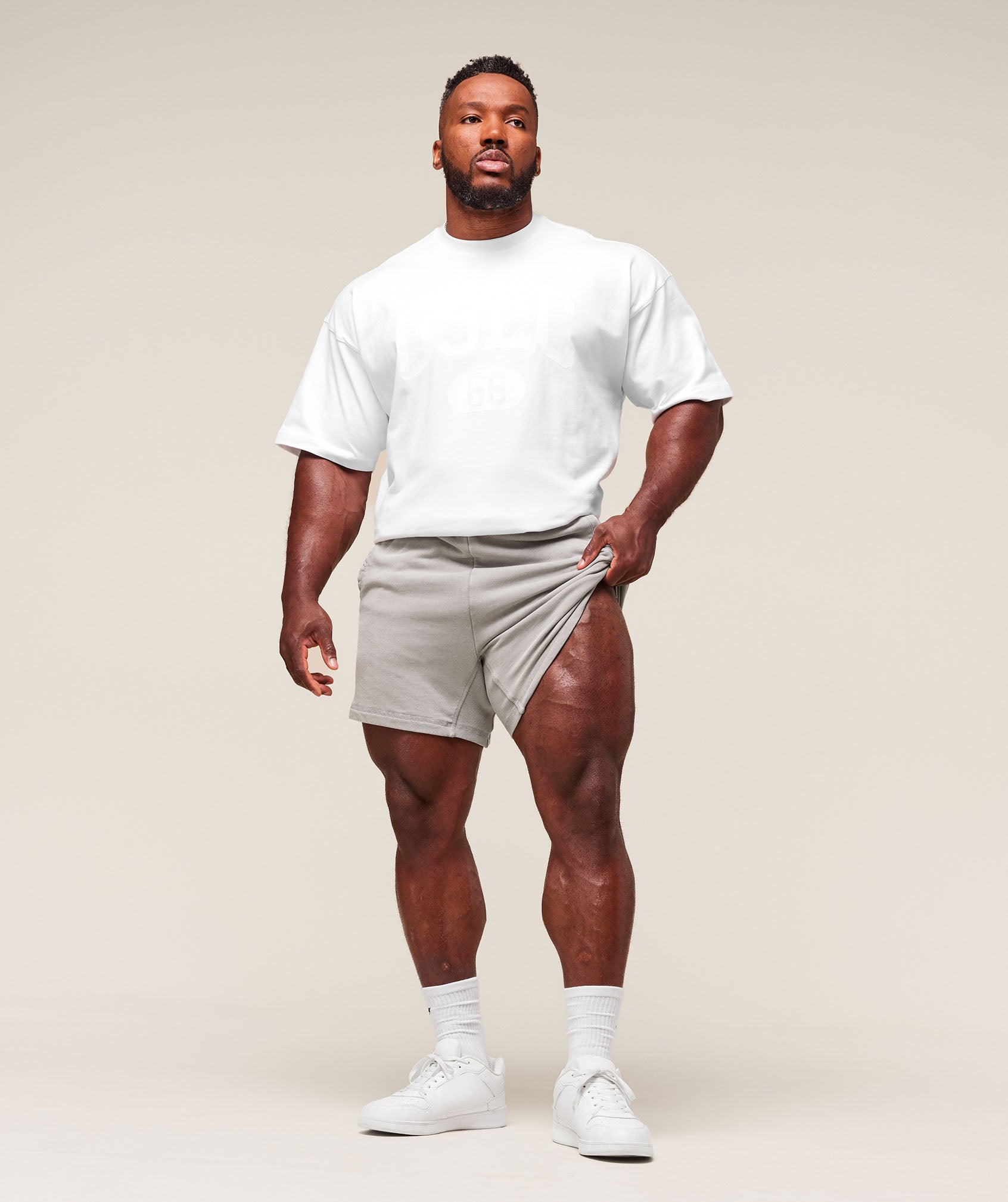 Gymshark Heritage 5" Shorts Smokey Grey