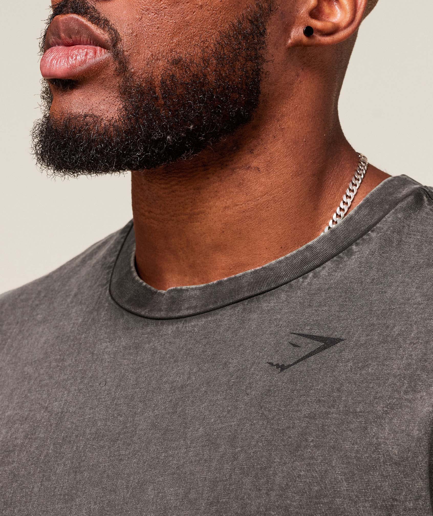 Gymshark Power Washed T-Shirt Onyx Grey