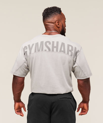 Gymshark Power Washed T-Shirt Smokey Grey