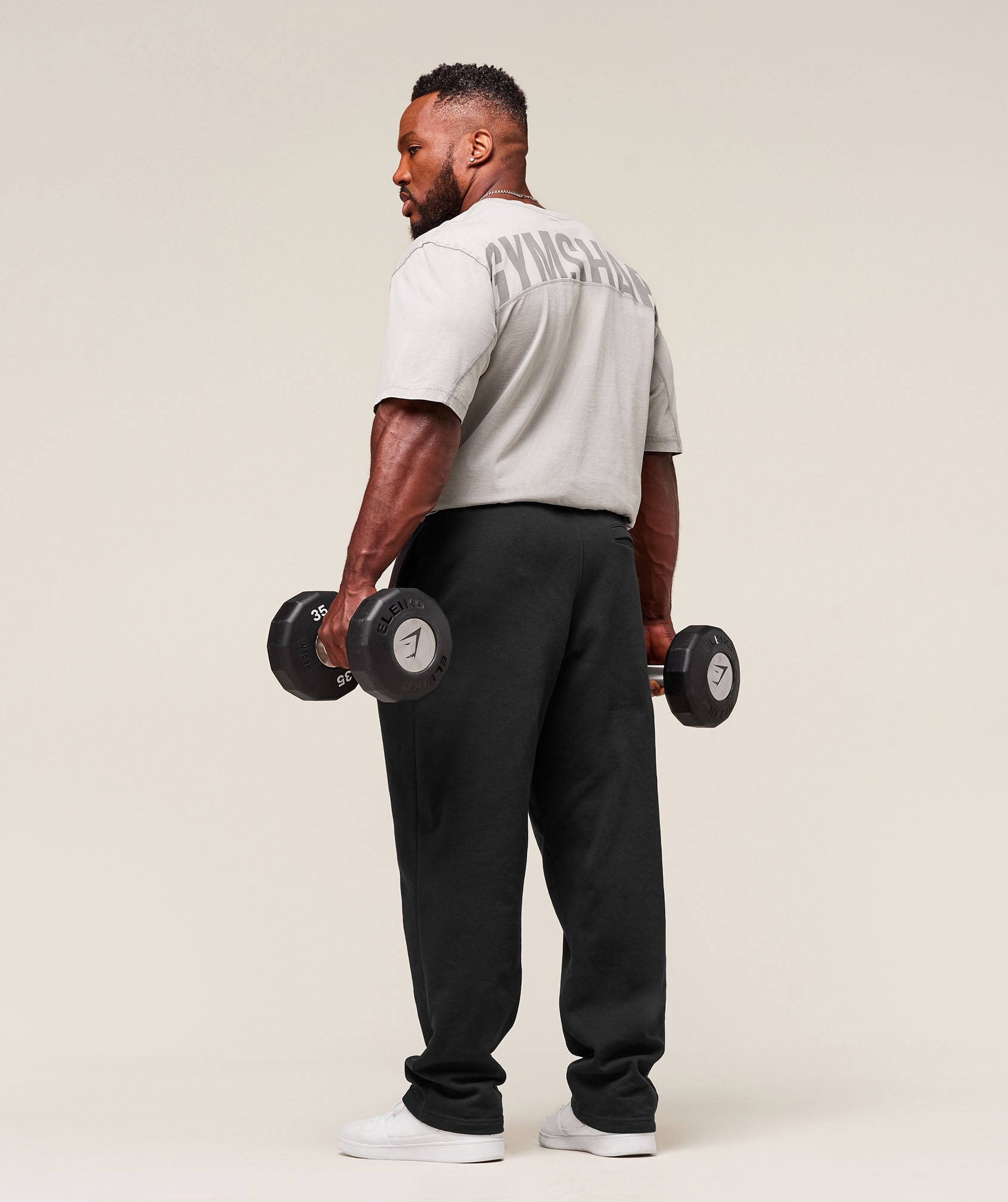 Gymshark Power Washed T-Shirt Smokey Grey