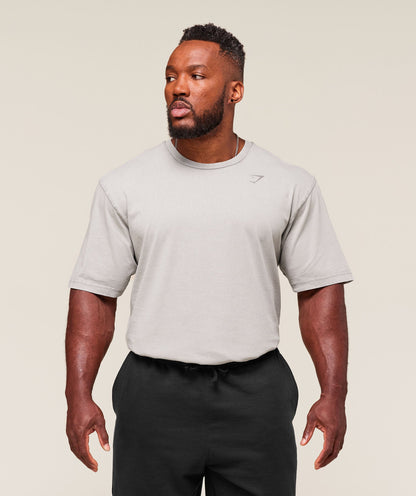 Gymshark Power Washed T-Shirt Smokey Grey