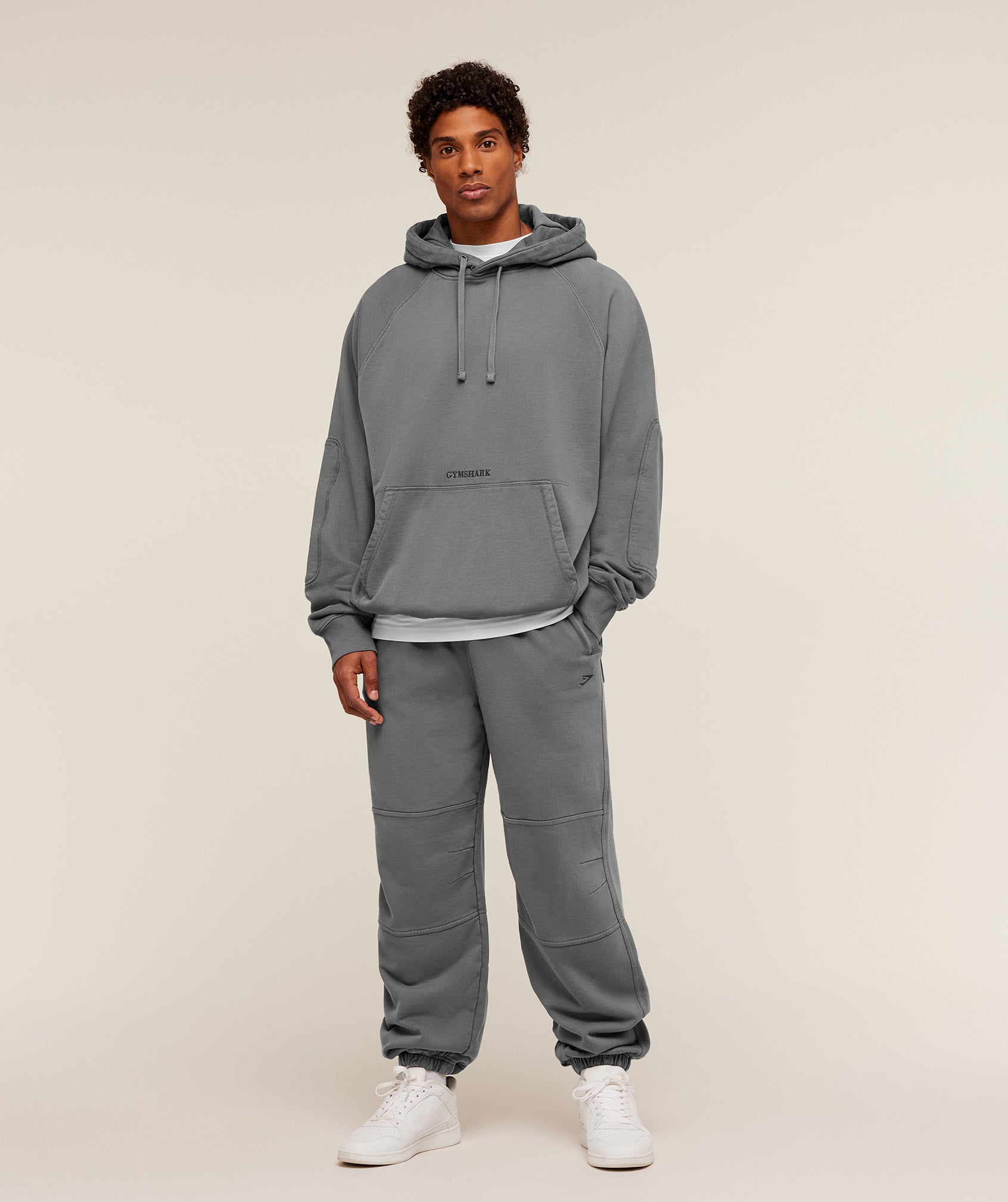 Gymshark Premium Heavyweight Hoodie Pitch Grey