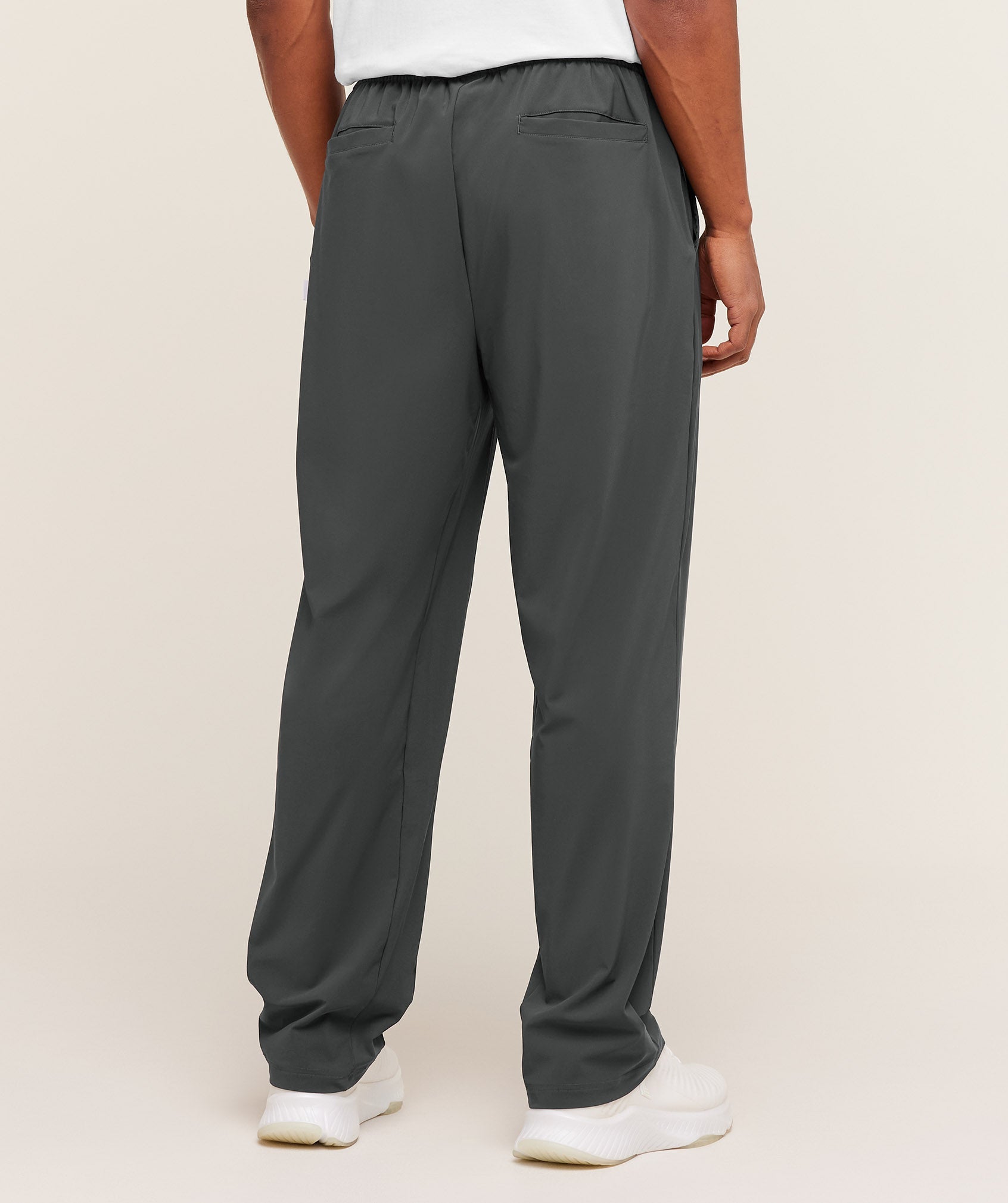 Gymshark Tailored Track Pants Asphalt Grey