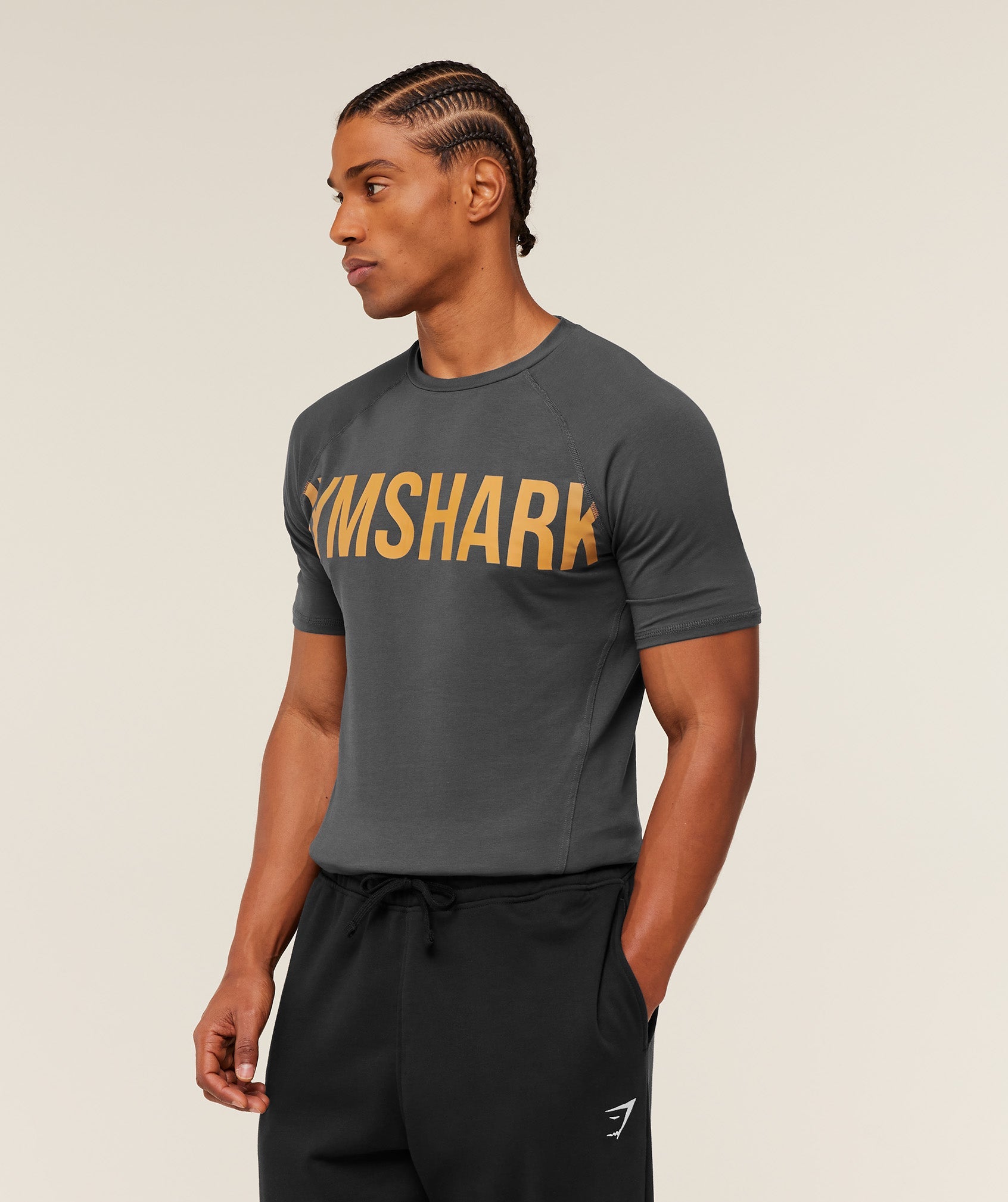 Gymshark Prime T-Shirt Onyx Grey