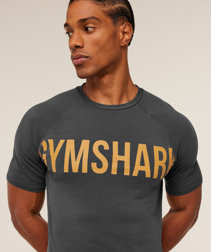 Gymshark Prime T-Shirt Onyx Grey