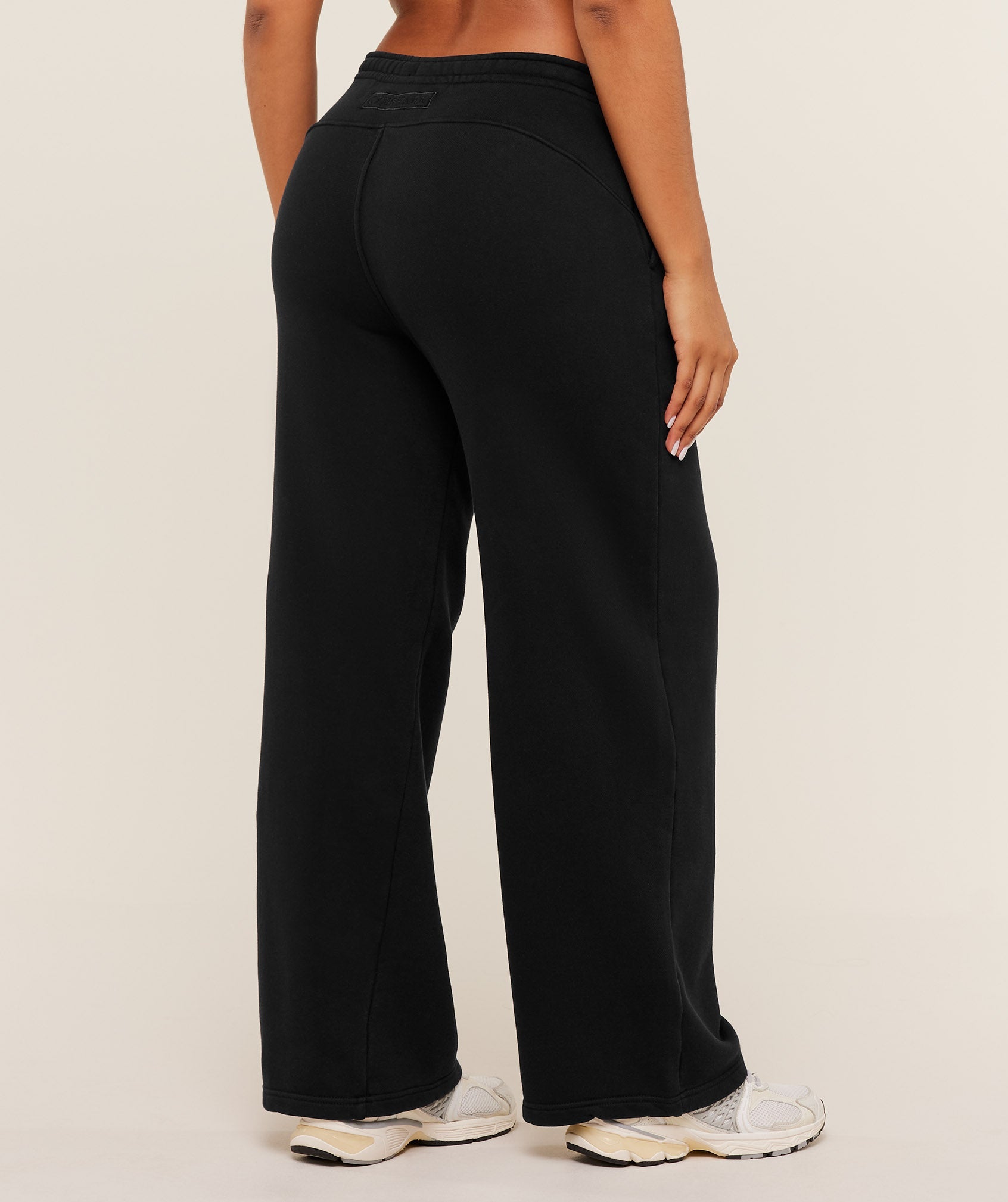 Women's Gymshark Pump Straight Leg Pants Black