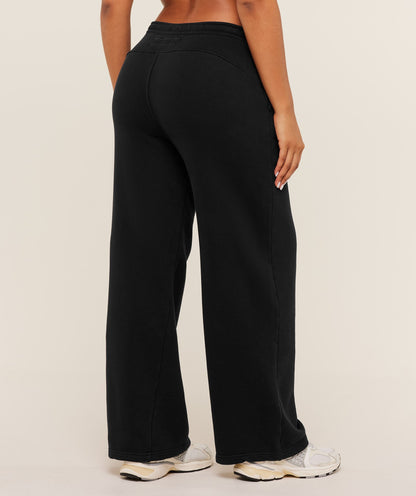 Women's Gymshark Pump Straight Leg Pants Black