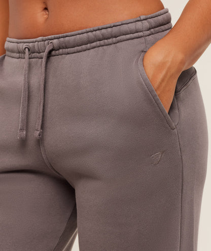 Women's Gymshark Pump Straight Leg Pants Gs Cool Brown