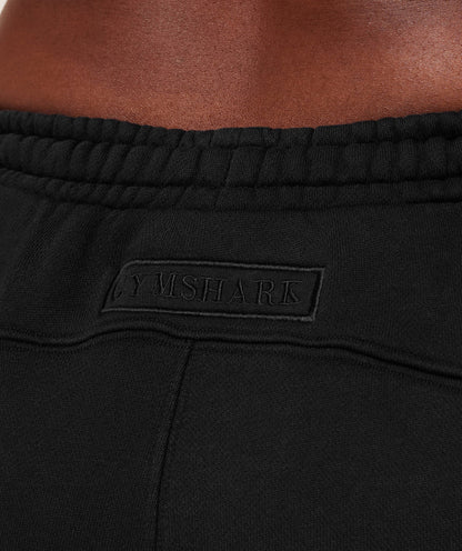 Women's Gymshark Pump Cover Structured Fleece Pants Black