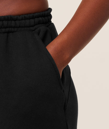 Women's Gymshark Pump Cover Structured Fleece Pant Black