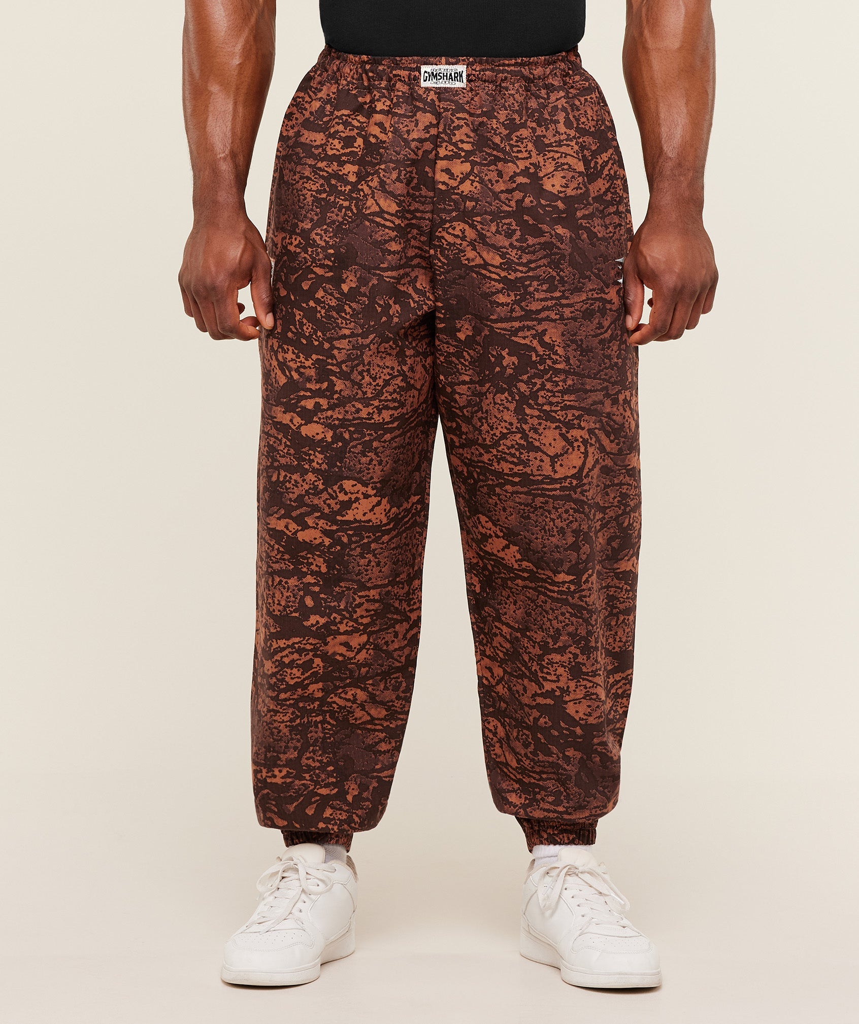Women's Gymshark Pumper Pants Terracotta Orange