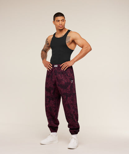 Women's Gymshark Pumper Pants Strong Pink