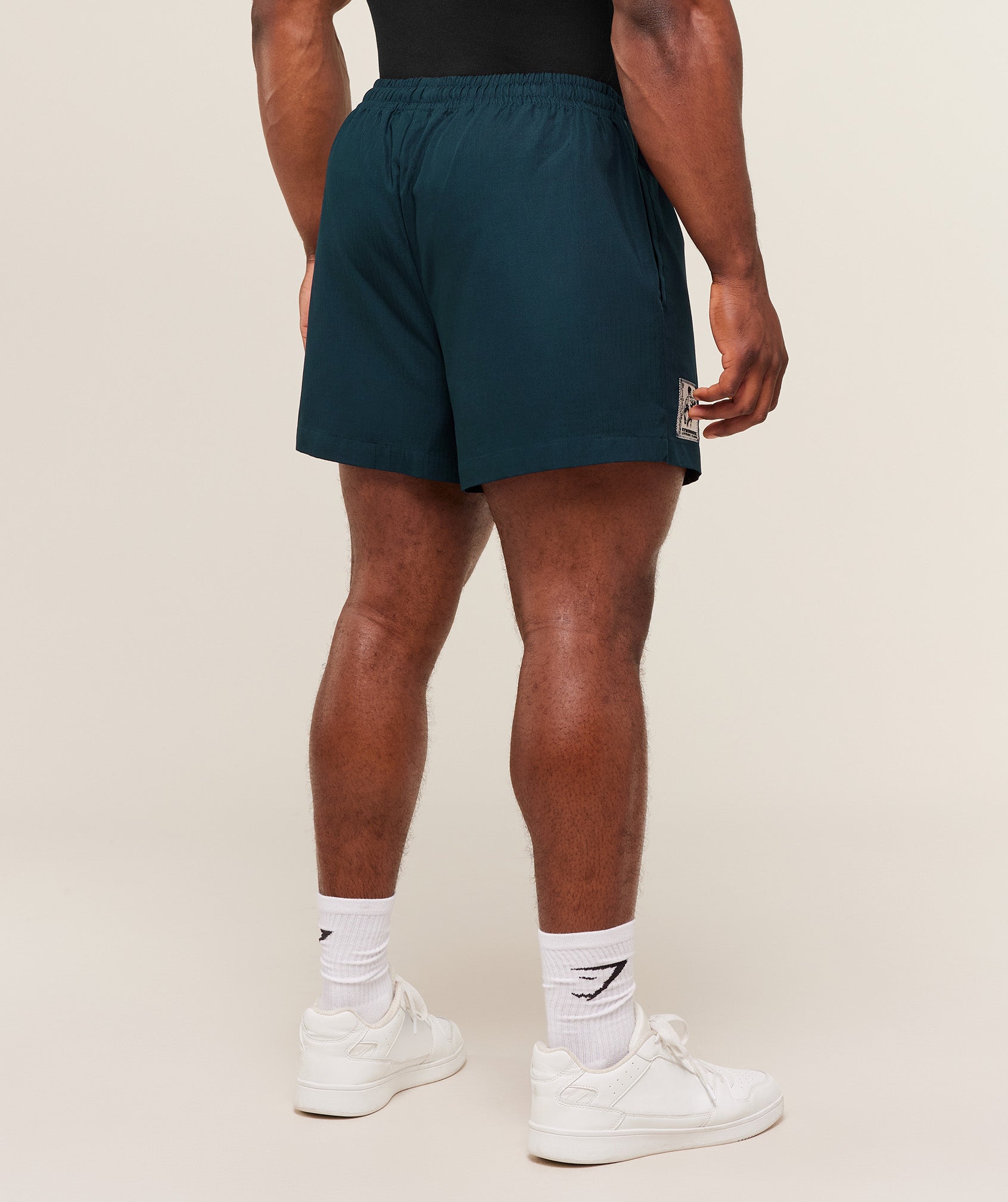 Gymshark Pumper Shorts 5" Deep Petrol Blue