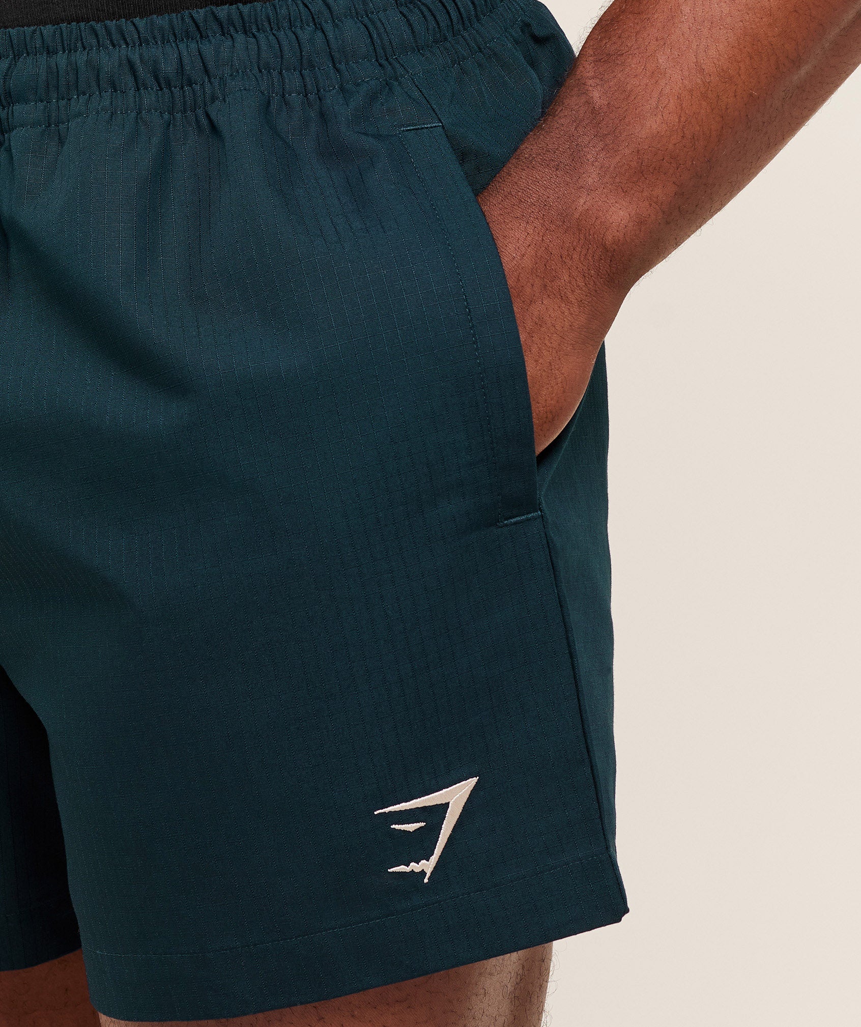 Gymshark Pumper Shorts 5" Deep Petrol Blue