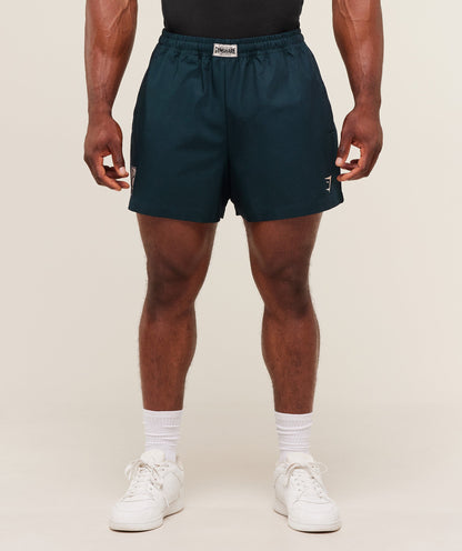 Gymshark Pumper Shorts 5" Deep Petrol Blue