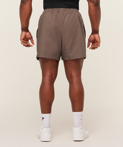 Gymshark Pumper Shorts 5" Soft Brown