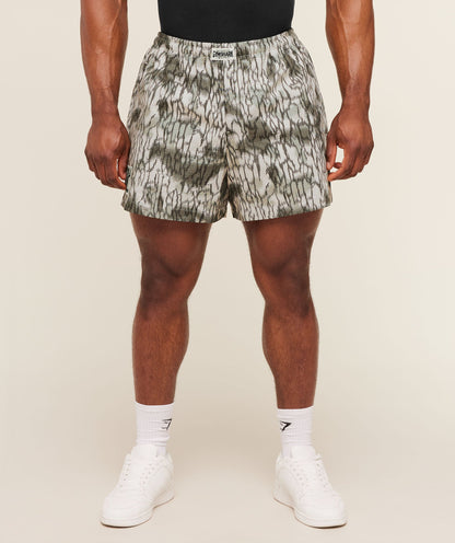 Gymshark Pumper Shorts 5" Pebble Grey