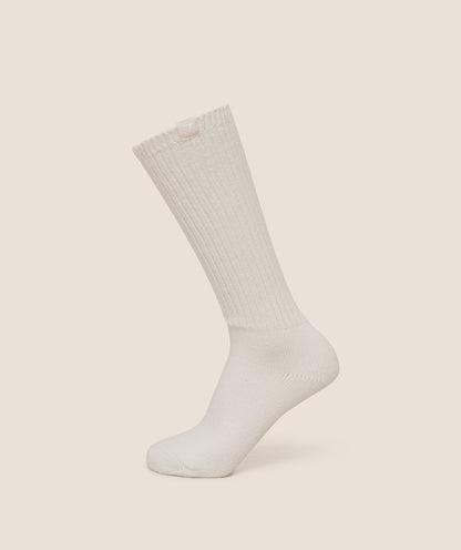 Women's Gymshark Comfy Rest Day Socks Gs Soft White
