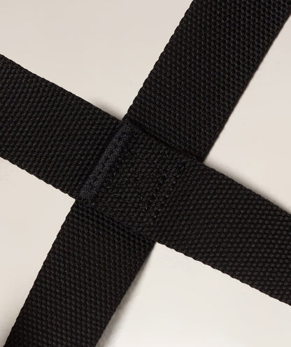Women's Gymshark Figure 8 Lifting Straps Black