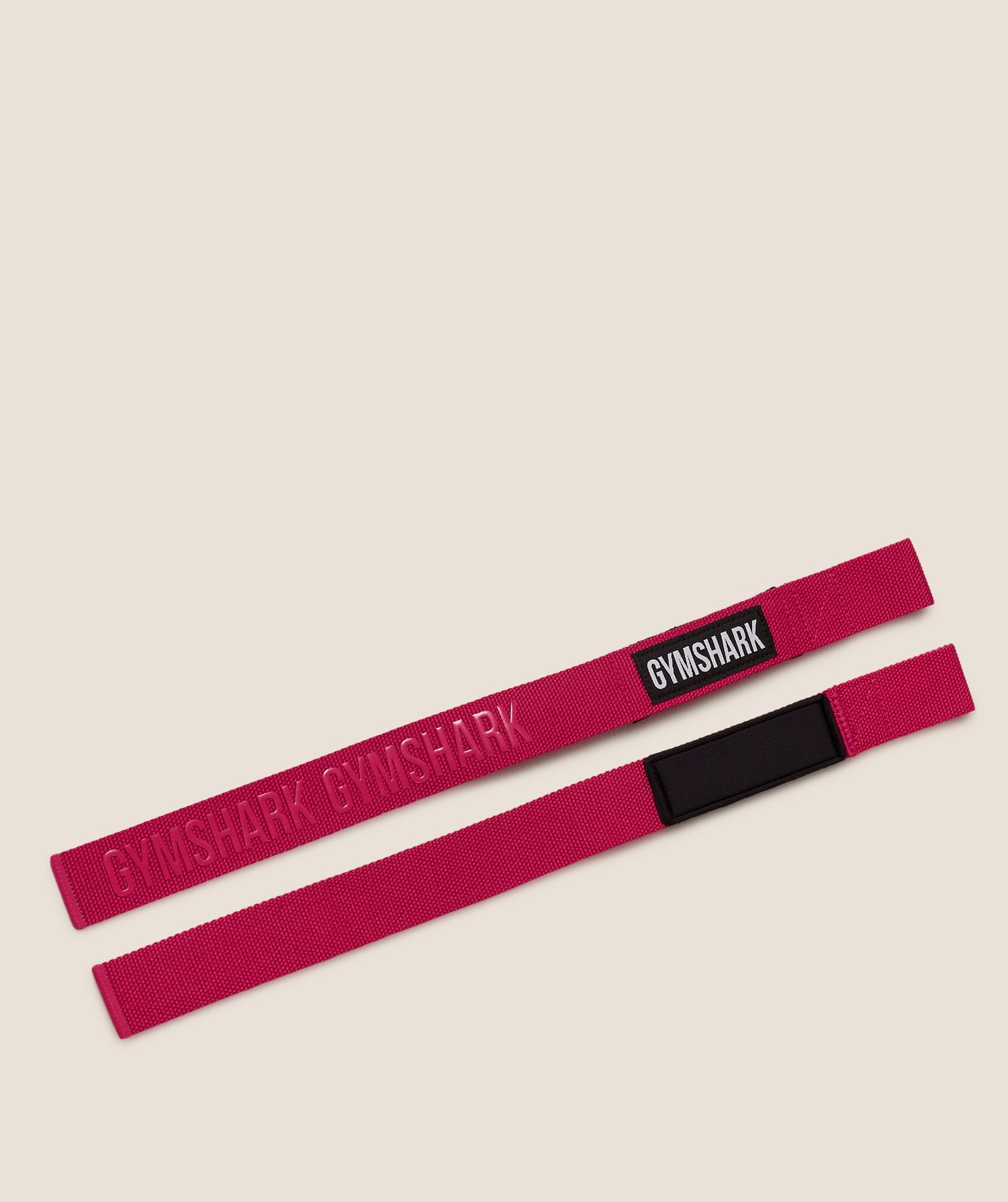 Gymshark Silicone Lifting Straps Build Pink