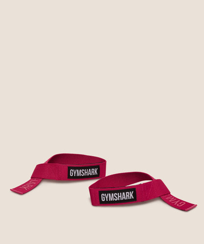 Gymshark Silicone Lifting Straps Build Pink