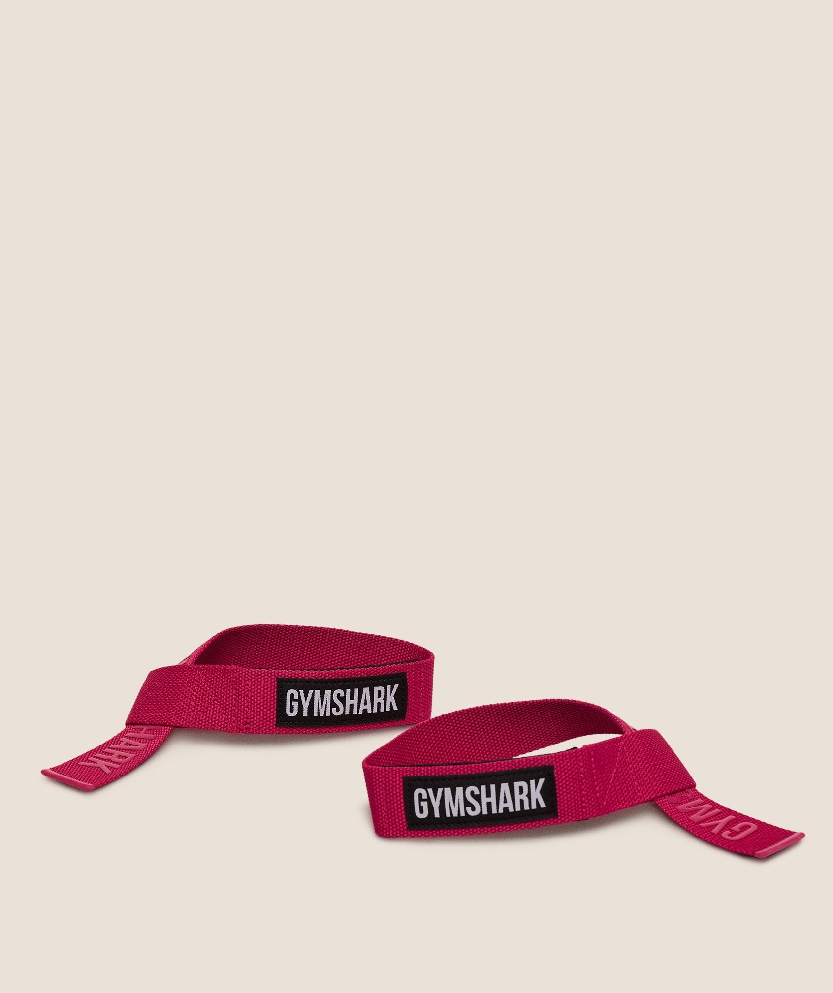 Women's Gymshark Silicone Lifting Straps Build Pink