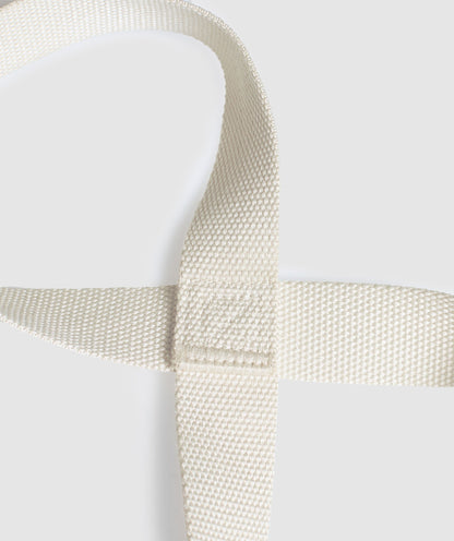 Women's Gymshark Silicone Lifting Straps Oat White