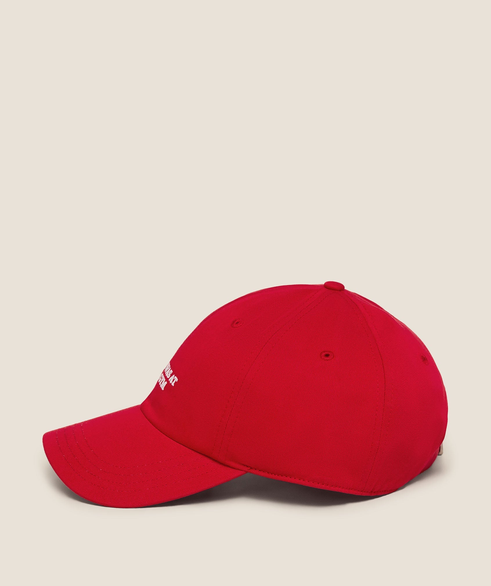 Women's Gymshark Slogan Cap Carmine Red