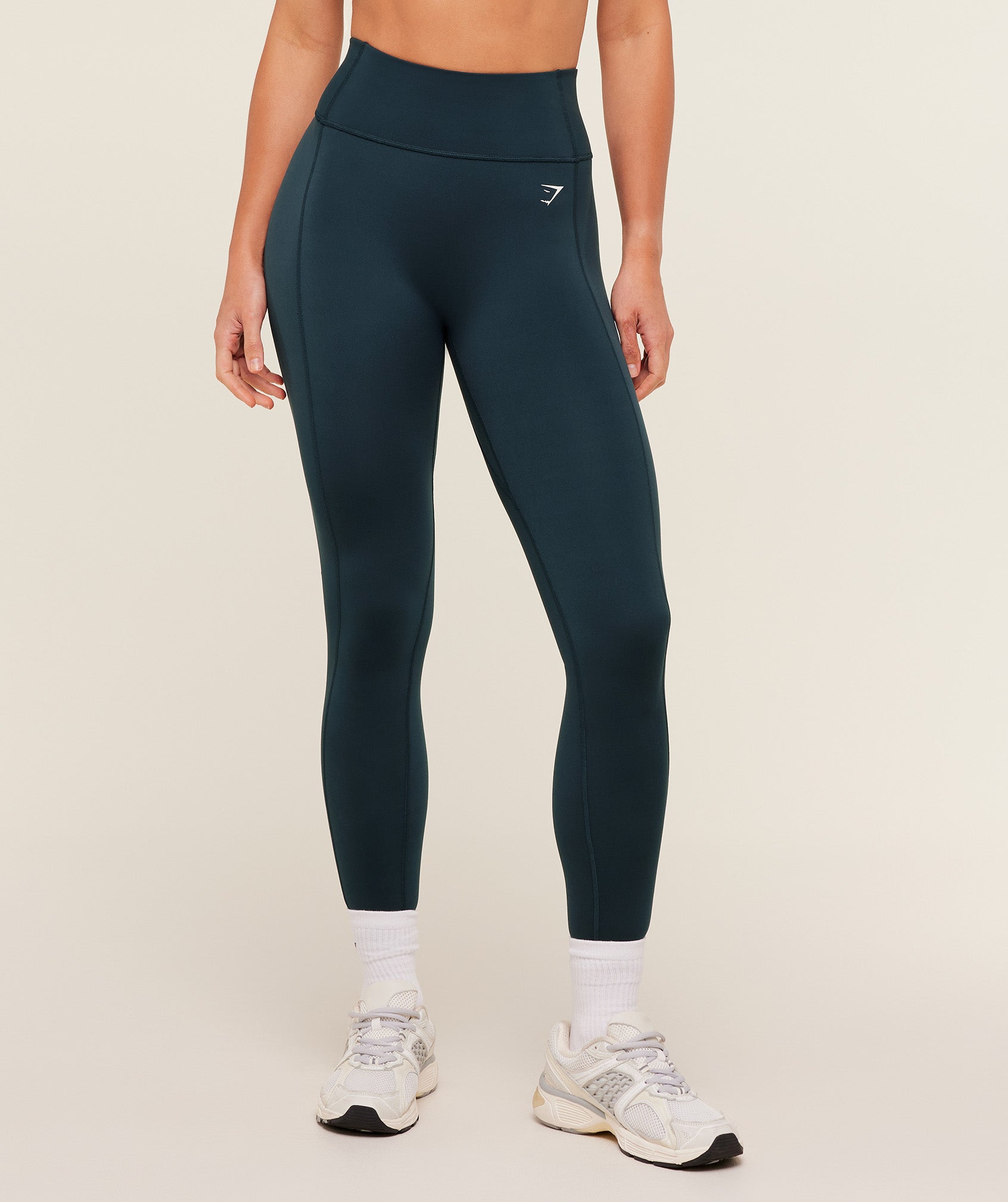 Women's Gymshark Legacy Leggings Deep Petrol Blue