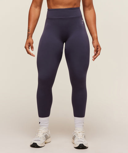 Women's Gymshark Reps Power Leggings Midnight Purple
