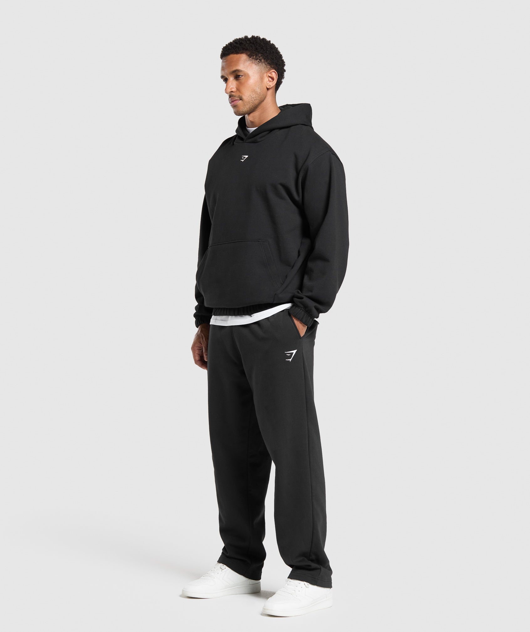 Gymshark Rest Day Essentials Hoodie Black
