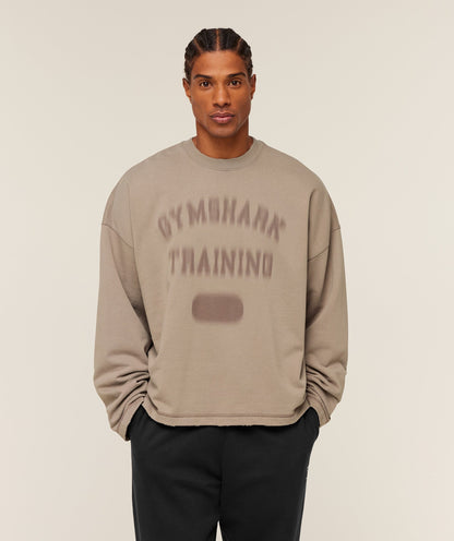 Gymshark Re-Rack Crew Neck Pullover Lifestyle Brown