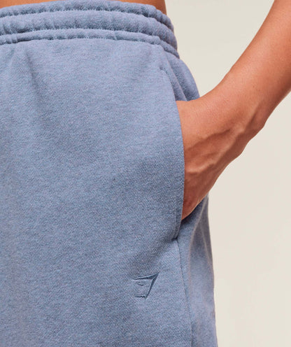 Women's Gymshark Rest Day Sweats 2.0 Joggers Bros Worn Blue Marl