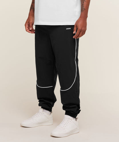 Gymshark Retro Shell Track Pants Black