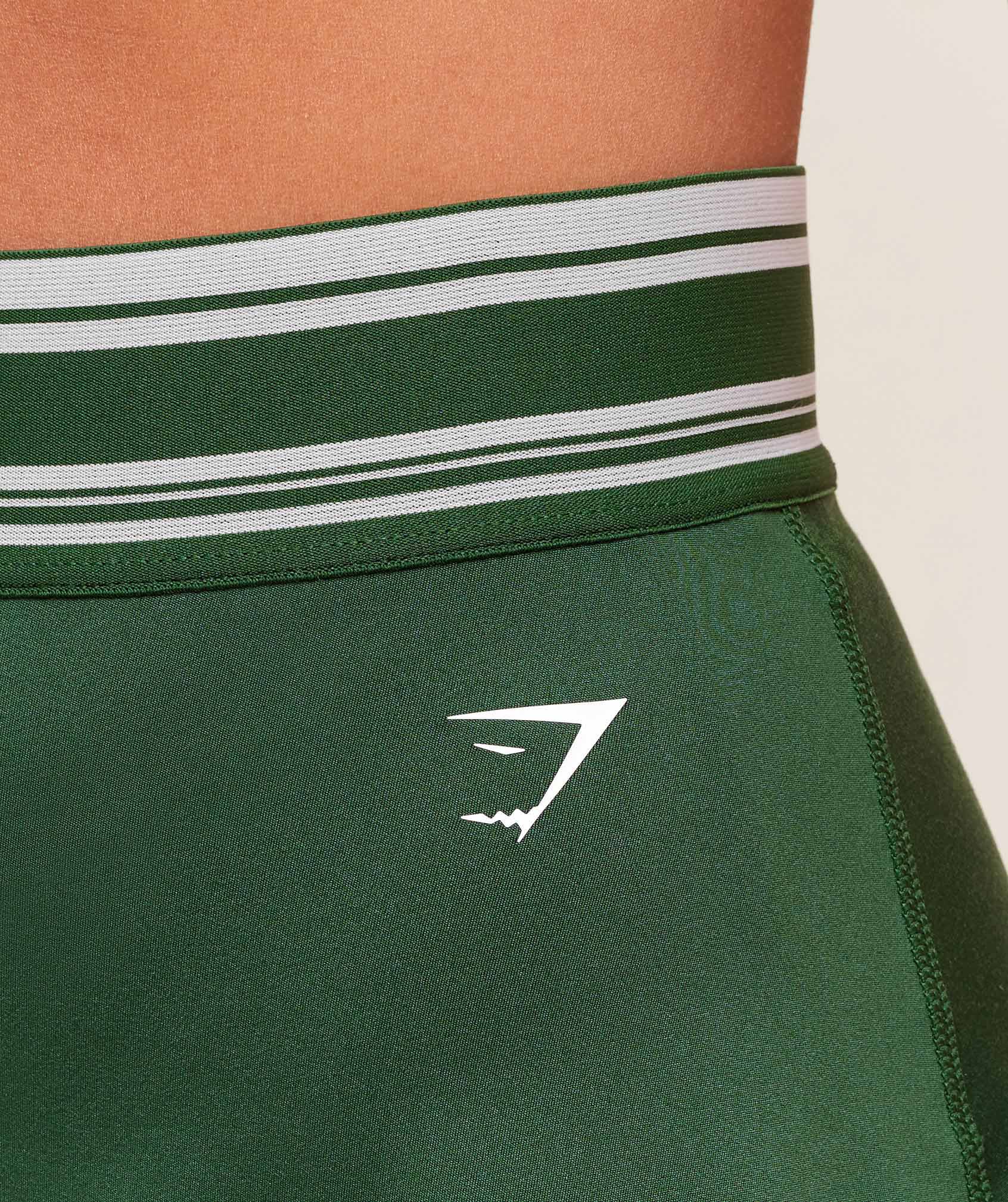 Women's Gymshark Retro Skort Classic Green