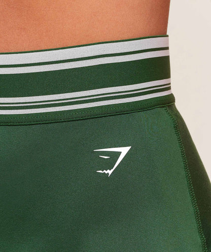 Women's Gymshark Retro Skort Classic Green