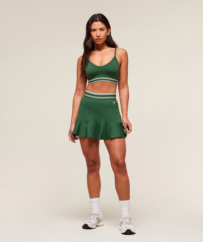 Women's Gymshark Retro Skort Classic Green