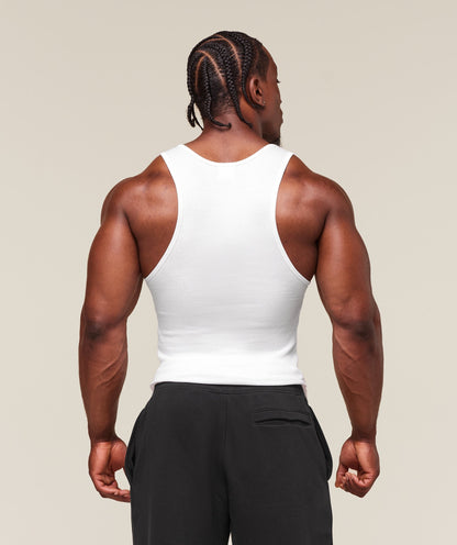 Gymshark Ribbed Tank 3 Pack White