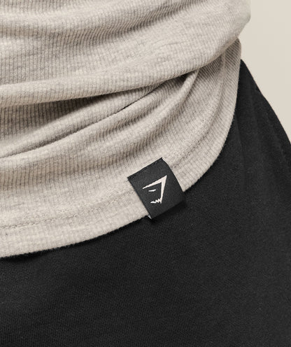 Gymshark Ribbed Tank 3Pk White